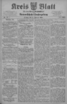 Kreis Blatt f&uuml;r den Kreis Neutomischeler zugleich Hopfenzeitung 1908.02.14 Jg.27 Nr13