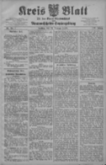 Kreis Blatt f&uuml;r den Kreis Neutomischeler zugleich Hopfenzeitung 1908.02.21 Jg.27 Nr15