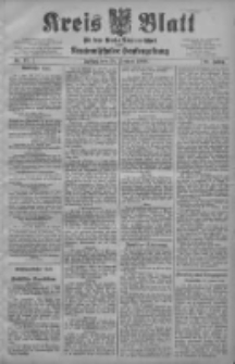 Kreis Blatt f&uuml;r den Kreis Neutomischeler zugleich Hopfenzeitung 1908.02.28 Jg.27 Nr17