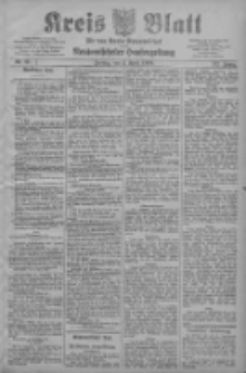 Kreis Blatt f&uuml;r den Kreis Neutomischeler zugleich Hopfenzeitung 1908.04.03 Jg.27 Nr27