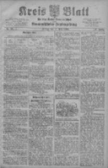 Kreis Blatt f&uuml;r den Kreis Neutomischeler zugleich Hopfenzeitung 1908.05.15 Jg.27 Nr39