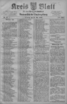 Kreis Blatt für den Kreis Neutomischeler zugleich Hopfenzeitung 1908.05.26 Jg.27 Nr42