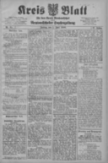 Kreis Blatt f&uuml;r den Kreis Neutomischeler zugleich Hopfenzeitung 1908.06.05 Jg.27 Nr45