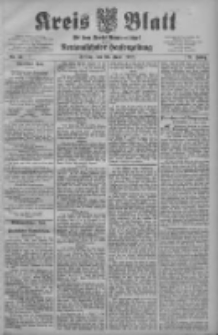 Kreis Blatt f&uuml;r den Kreis Neutomischeler zugleich Hopfenzeitung 1908.06.26 Jg.27 Nr51
