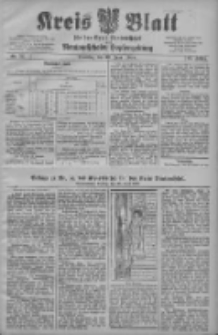 Kreis Blatt für den Kreis Neutomischeler zugleich Hopfenzeitung 1908.06.30 Jg.27 Nr52