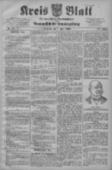 Kreis Blatt für den Kreis Neutomischeler zugleich Hopfenzeitung 1908.07.07 Jg.27 Nr54