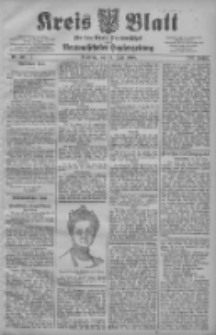 Kreis Blatt f&uuml;r den Kreis Neutomischeler zugleich Hopfenzeitung 1908.07.14 Jg.27 Nr56