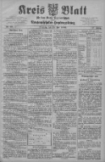Kreis Blatt f&uuml;r den Kreis Neutomischeler zugleich Hopfenzeitung 1908.07.28 Jg.27 Nr60