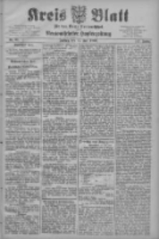 Kreis Blatt f&uuml;r den Kreis Neutomischeler zugleich Hopfenzeitung 1908.07.31 Jg.27 Nr61