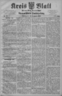 Kreis Blatt f&uuml;r den Kreis Neutomischeler zugleich Hopfenzeitung 1908.09.22 Jg.27 Nr76