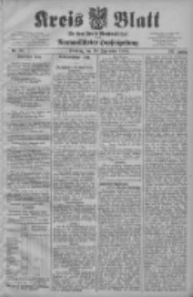 Kreis Blatt f&uuml;r den Kreis Neutomischeler zugleich Hopfenzeitung 1908.09.29 Jg.27 Nr78