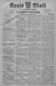 Kreis Blatt f&uuml;r den Kreis Neutomischeler zugleich Hopfenzeitung 1908.10.06 Jg.27 Nr80