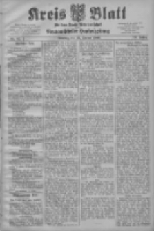 Kreis Blatt f&uuml;r den Kreis Neutomischeler zugleich Hopfenzeitung 1908.10.13 Jg.27 Nr82