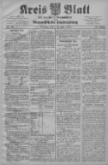 Kreis Blatt f&uuml;r den Kreis Neutomischeler zugleich Hopfenzeitung 1908.12.01 Jg.27 Nr96