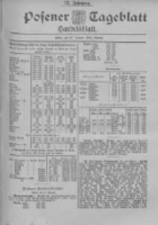 Posener Tageblatt. Handelsblatt 1898.01.21 Jg.37