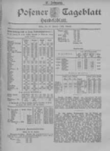 Posener Tageblatt. Handelsblatt 1898.01.26 Jg.37