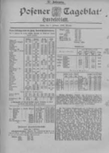 Posener Tageblatt. Handelsblatt 1898.02.07 Jg.37