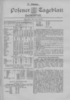 Posener Tageblatt. Handelsblatt 1898.05.07 Jg.37