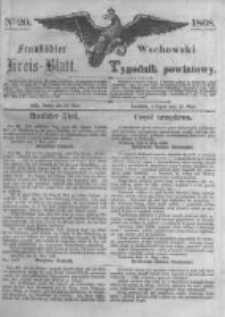 Fraustädter Kreisblatt. 1868.05.15 Nr20