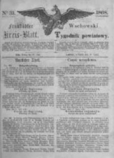 Fraustädter Kreisblatt. 1868.07.31 Nr31