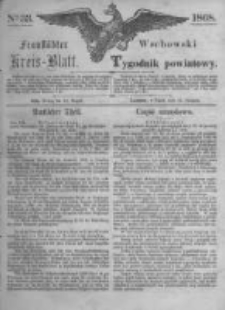 Fraustädter Kreisblatt. 1868.08.14 Nr33