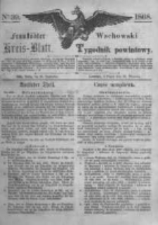Fraustädter Kreisblatt. 1868.09.25 Nr39