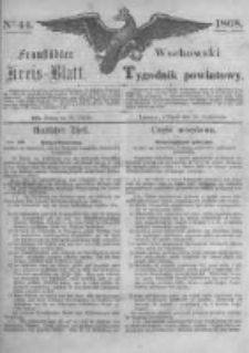 Fraustädter Kreisblatt. 1868.10.30 Nr44