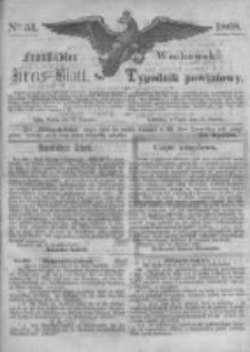 Fraustädter Kreisblatt. 1868.12.18 Nr51