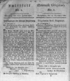 Amtsblatt der Königlichen Preussischen Regierung zu Bromberg. 1821.01.12 No.2