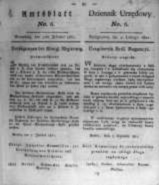 Amtsblatt der Königlichen Preussischen Regierung zu Bromberg. 1821.02.09 No.6