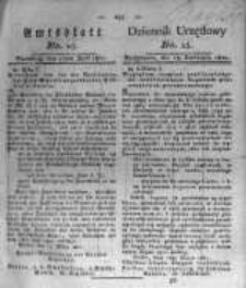 Amtsblatt der Königlichen Preussischen Regierung zu Bromberg. 1821.04.13 No.15