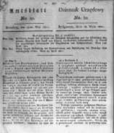 Amtsblatt der Königlichen Preussischen Regierung zu Bromberg. 1821.05.18 No.20