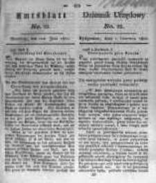 Amtsblatt der Königlichen Preussischen Regierung zu Bromberg. 1821.06.01 No.22
