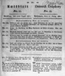 Amtsblatt der Königlichen Preussischen Regierung zu Bromberg. 1821.08.17 No.33