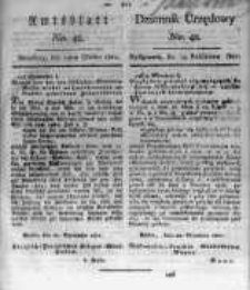 Amtsblatt der Königlichen Preussischen Regierung zu Bromberg. 1821.10.19 No.42