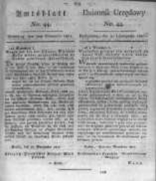 Amtsblatt der Königlichen Preussischen Regierung zu Bromberg. 1821.11.03 No.44