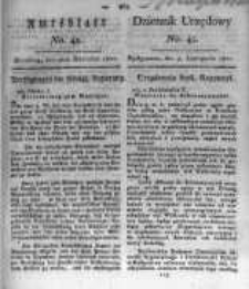 Amtsblatt der Königlichen Preussischen Regierung zu Bromberg. 1821.11.09 No.45