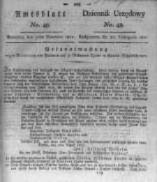 Amtsblatt der Königlichen Preussischen Regierung zu Bromberg. 1821.11.30 No.48