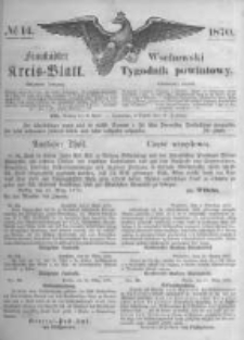 Fraustädter Kreisblatt. 1870.04.08 Nr14