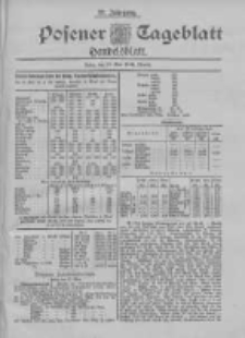 Posener Tageblatt. Handelsblatt 1898.05.27 Jg.37