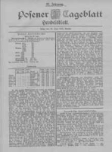 Posener Tageblatt. Handelsblatt 1898.06.29 Jg.37