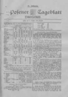 Posener Tageblatt. Handelsblatt 1898.08.11 Jg.37
