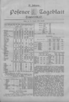 Posener Tageblatt. Handelsblatt 1898.08.26 Jg.37
