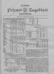 Posener Tageblatt. Handelsblatt 1898.09.09 Jg.37