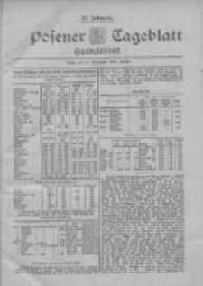 Posener Tageblatt. Handelsblatt 1898.09.30 Jg.37