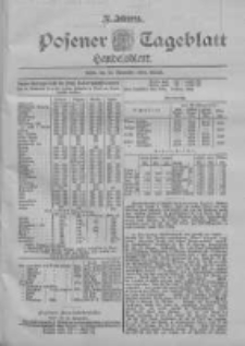 Posener Tageblatt. Handelsblatt 1898.11.25 Jg.37