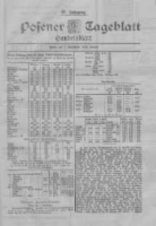 Posener Tageblatt. Handelsblatt 1898.09.07 Jg.37