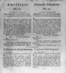 Amtsblatt der Königlichen Preussischen Regierung zu Bromberg. 1820.09.15 No.37