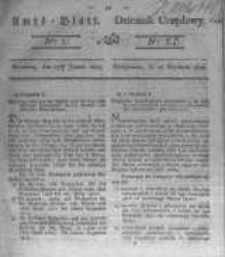 Amtsblatt der Königlichen Preussischen Regierung zu Bromberg. 1823.01.17 No.3