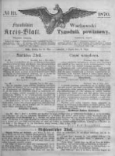 Fraustädter Kreisblatt. 1870.05.13 Nr19
